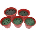 thumbnail image 3 of Shisuyan Planters Brown 1 Set 6.7x6.7x5.5in, 3 of 8