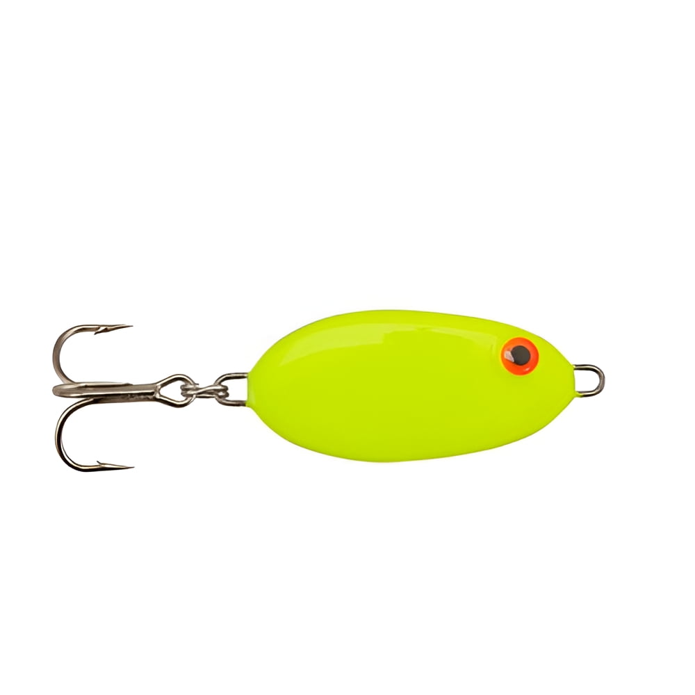 1 oz yellow fishing jigging lure casting lead slab spoons Bomber Slab Fishing Spoons 1 3/4