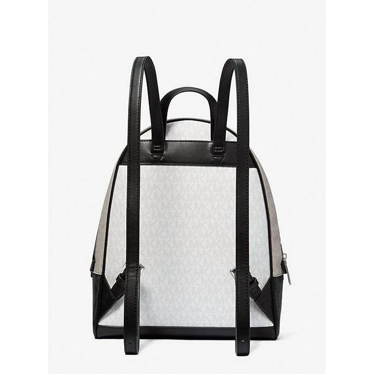 Michael Kors Rhea Medium Backpack, Zip Compartments, PVC Leather