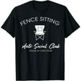 thumbnail image 1 of Fence Sitting Anti Social Club T-Shirt - As Picture - M, 1 of 4