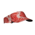 thumbnail image 2 of Gaeub Beef Steaks Sun Visor Hats with Empty Top and Adjustable, UV Protection for Golf Tennis Cycling Running, 2 of 8