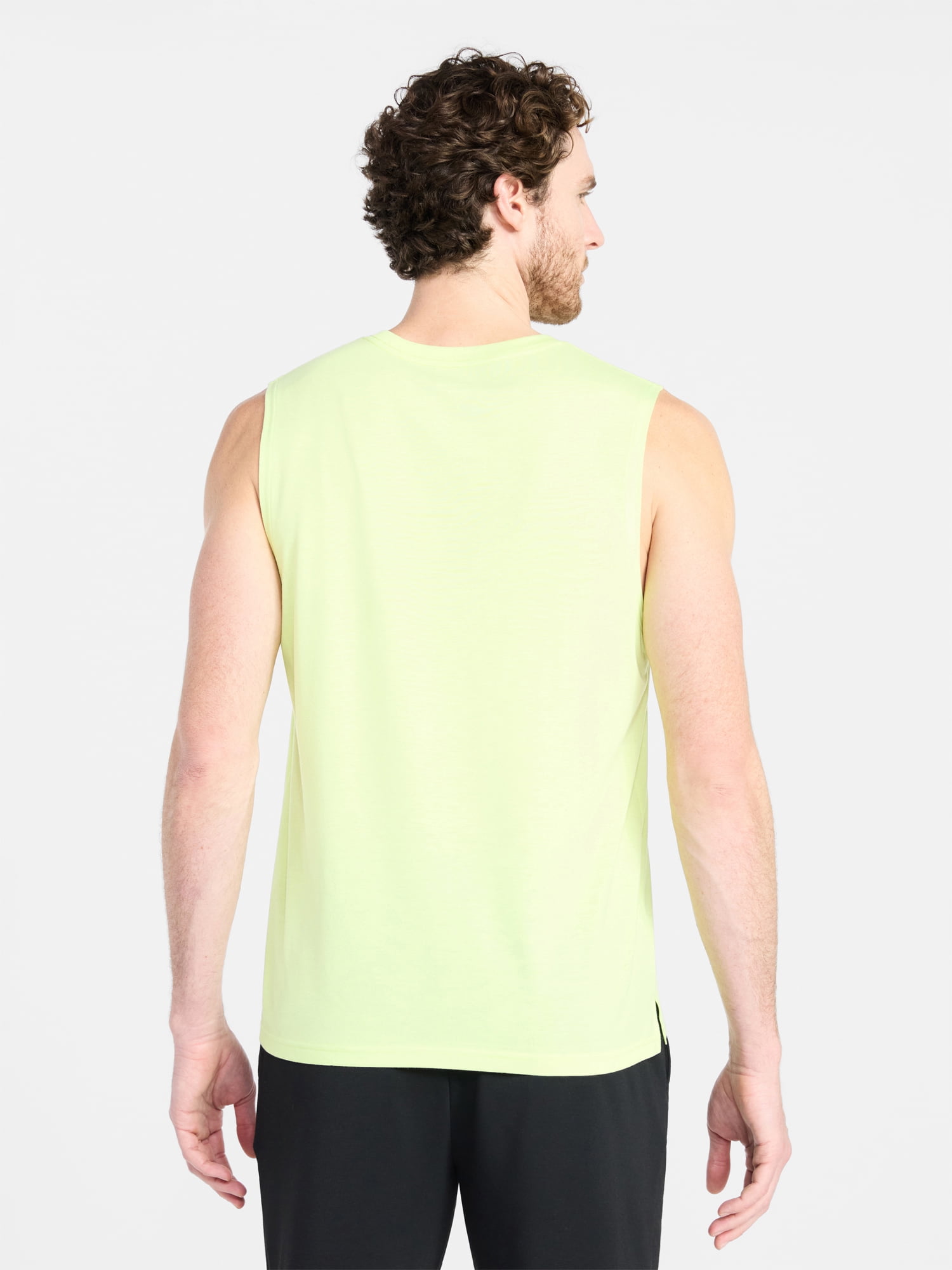 Athletic Works Men's and Men's Big & Tall Tri-Blend Muscle Tee, Sizes XS-4XLT