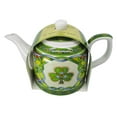 thumbnail image 2 of Royal Tara Irish Tea Gift Set Shamrock Coffee Mug Cup Teapot Teabag Holder Green Color from Ireland, 2 of 4