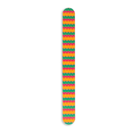 Tropical Shine Nail File Chevron 7 in x 3/4 in Large Size