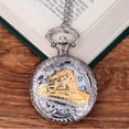 thumbnail image 5 of Teissuly Vintage Wand Pendant Pocket Quartz Pocket Watch Necklace, 5 of 9