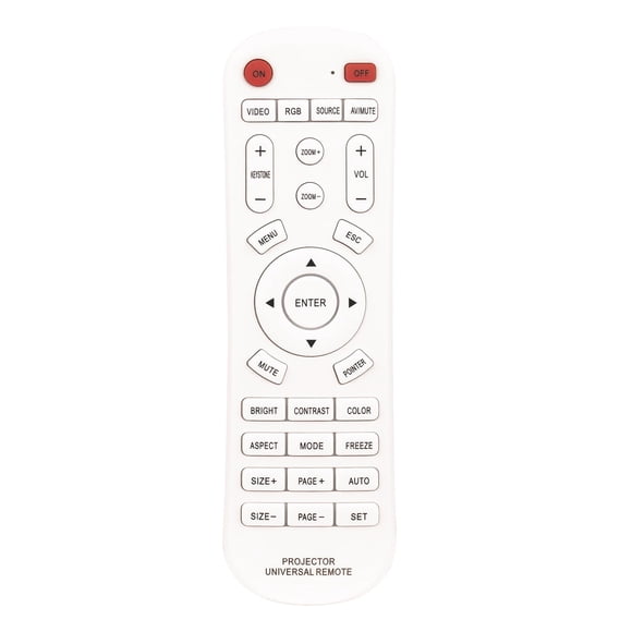 Control remoto universal de repuesto para proyector Epson/Optoma/Samsung/Panasonic/ViewSonic/Infocus