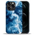 thumbnail image 2 of FKBRCL4U Compatible with iPhone 12/iPhone 12 Pro Case, Abstract Vast Ocean Pattern for Girl Full Body Design Soft Silicone Drop Shock Scratch Protection for iPhone 12/iPhone 12 Pro, 2 of 7