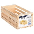 thumbnail image 2 of Unfinished Wood Crate 12in, 2 of 8