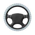 thumbnail image 5 of Cauagu Turtle Print Car Steering Wheel Cover - Universal Car Accessory for Diverse Cars for Steering Wheel with a Diameter of 14.5"-15", 5 of 7