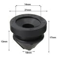 thumbnail image 2 of 4Pcs Car Rubber Air Filter Housing Shell Grommet Engine Cover Buffer Bush Air Intake Filter Grommet Buffer Cushion, 2 of 8