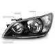 thumbnail image 4 of Faros delanteros AmeriLite para Lexus IS300 2001-2005, color negro, 4 of 5