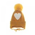 thumbnail image 3 of Chapeau d'Hiver Enfant Garçon Fille en Maille Doublée Polaire avec Bandeau, 3 of 3