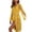 Yellow, variant on Njagoc3 Women's Long Sleeve Sheer Robe Set - Solid Color, Elegant Style, Nightwear & Special Occasion Wear