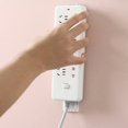 thumbnail image 2 of Power Wall Fixers 10Pcs Anti-winding Seamless Novel Self Adhesive Socket Organization Wall Storage Stands, 2 of 5
