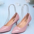 thumbnail image 4 of KAKOWELY 2 Pcs Shoe Display Racks Shoe Organizer Holders Stainless Shoe Display Stands,8.86"X5.91"X0.59", 4 of 4