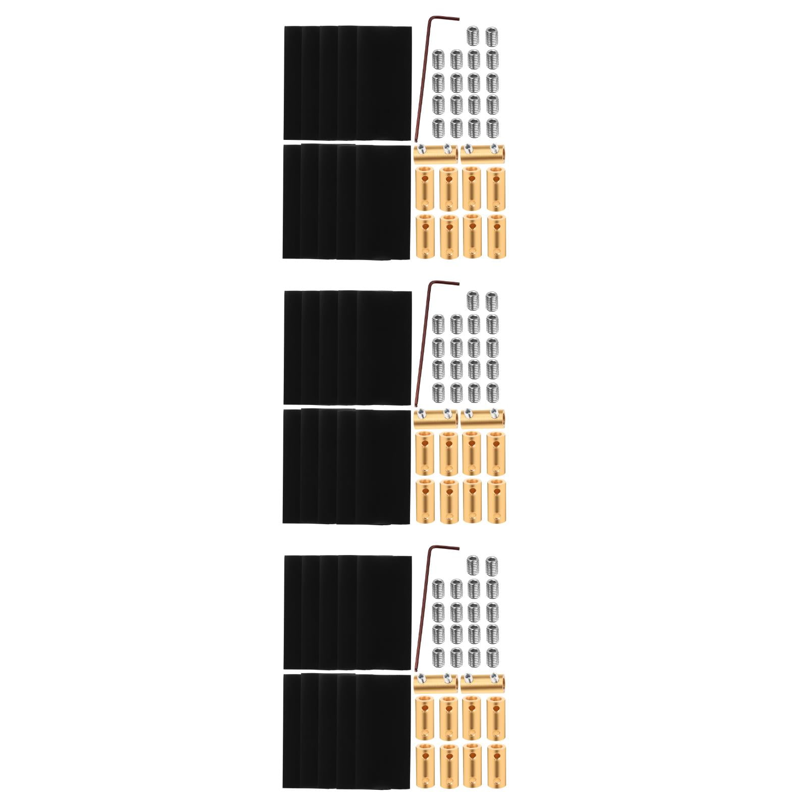 HEMOTON HOMEMAXS 3 Sets Copper Wire Terminal Connectors with Screws, Quick Electrical Wiring Connectors for Circuit Terminals