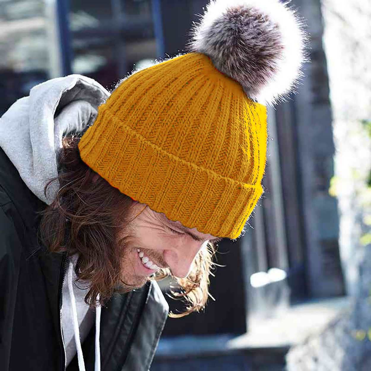 Beechfield Cuffed Design Winter Hat 