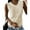 Apricot, variant on Summer Women's Sleeveless Lace Tank Tops Crew Neck Casual Elegant Lace Camisole Tops