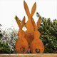 thumbnail image 4 of Estaca de JardíN de Conejo de Pascua, DecoracióN de JardíN, Estaca de Conejo, DecoracióN de óXido, DecoracióN de para JardíN y Puerta de Entrada, 4 of 5