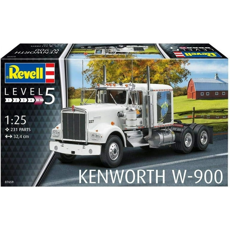 Revell of Germany 07659 1:25 Kenworth W-900 Plastic Model Kit