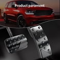 thumbnail image 3 of For 2011-2021 No Drilling Aluminum Brake and Accelerator Pedal Covers (Black), 3 of 9