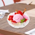 thumbnail image 3 of Decorative Glass Bowl Transparent Ice Cream Bowl Embossed Design Bowl Exquisite Dessert Bowl, 3 of 8