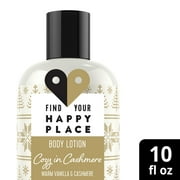 Find Your Happy Place Body Lotion Warm Vanilla, 10 oz