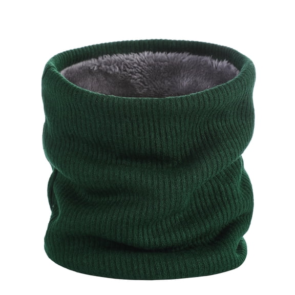 Zhuge Neck Warmer Gaiters for Men Women Winter Neck Scarves Cold Weather Gear Ski Accessories-Green A