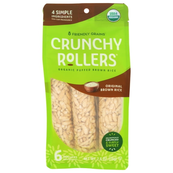 (Pack of 9) Friendly Grains Brown Rice Pouch 2.6 oz