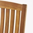 thumbnail image 3 of Noble House Arcadia Outdoor 2 Seater  Rocking Chairs and Side Table Set Teak, 3 of 11
