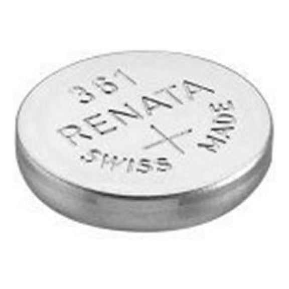 Renata 361 24mAh 1.55V Silver Oxide Coin Cell Battery
