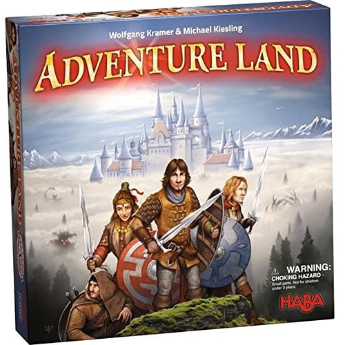 HABA Adventure Land - an Exciting Strategy Board Game for Ages 10 and Up (Made in Germany)