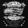 thumbnail image 3 of CafePress - Veterans T Shirt Our Flag Does Sweatshirt (Dark) - Classic Crew Neck Sweatshirt, 3 of 4