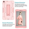thumbnail image 3 of Dteck Case Compatible with Samsung Galaxy Tab A 8.0 inch 2019 Model SM-T290 T295 T297, Heavy Duty Shockproof Rugged Full Body Protection Case Kickstand Cover (no built-in screen protector), Rosegold, 3 of 8