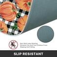 thumbnail image 5 of Fall Kitchen Rugs and Mats Non Skid Washable Set of 2, Autumn Pumpkins Gingham Kitchen Runner Rug, Thanksgiving Kitchen Floor Mat Under Sink Mat Throw Rug for Kitchen Doormat Waterproof, 5 of 6
