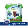 (FREE $10 Walmart eGift Card Included) Glucerna Hunger Smart Meal Size, Diabetes Nutritional Shake, Meal Replacement To Help Manage Blood Sugar, Rich Chocolate 16 fl oz, 12 Count with