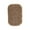 Coffee, variant on Oval Shaped PVC Loop Mat for Indoor and Outdoor Use Non Slip Durable Design Easy to Clean Suitable for Entryway Bathroom Kitchen