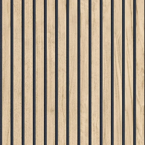 Belgravia Panacea Wood Slats Wallpaper