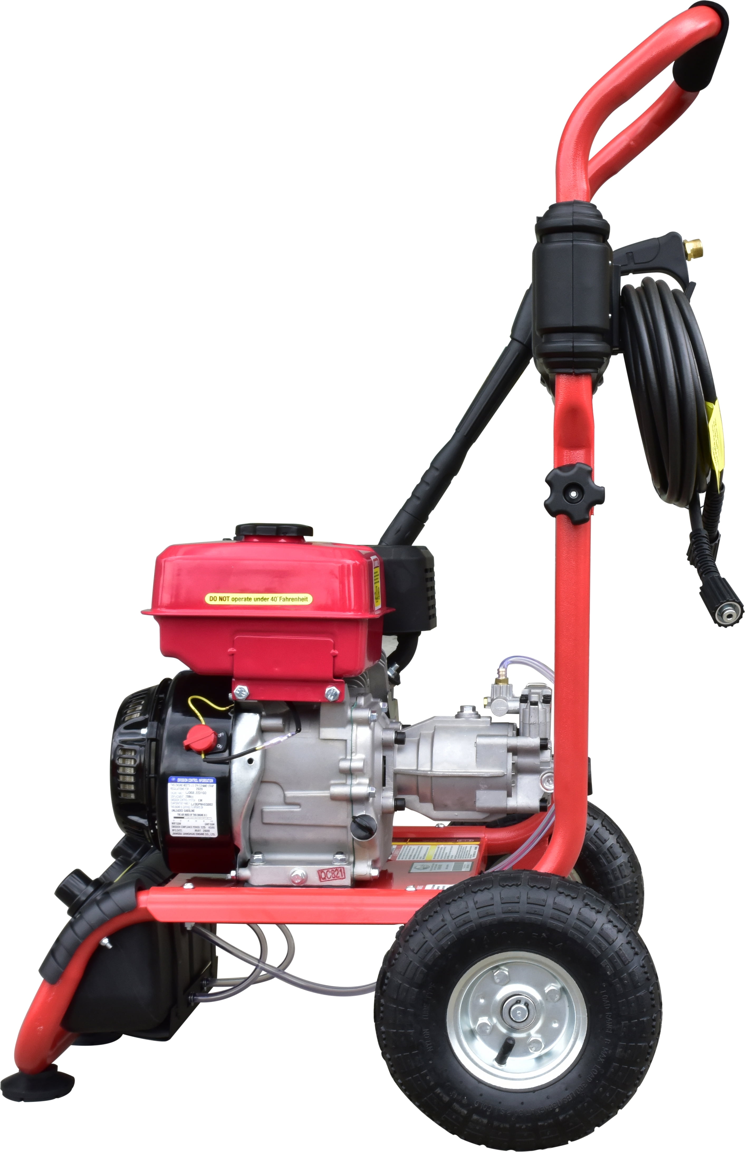 All Power 3400 PSI 2.6 GPM Gas Pressure Washer, 5 Adjustable Nozzles, 30 ft High Pressure Hose, Power Washer for Outdoor Cleaning, APW5129 - 3