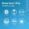 thumbnail image 2 of Inflatable Floating Lounge Intex River Run 1 Pro 100kg, 2 of 6