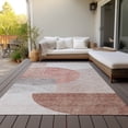 thumbnail image 6 of Addison Rugs Chantille Indoor/Outdoor Transitional Modern Copper Washable Rectangle Rug, 8' x 10', 6 of 6