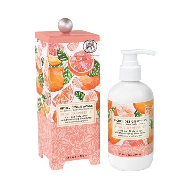 Michel Design Works Hand & Body Lotion 8 Oz. Pink Grapefruit