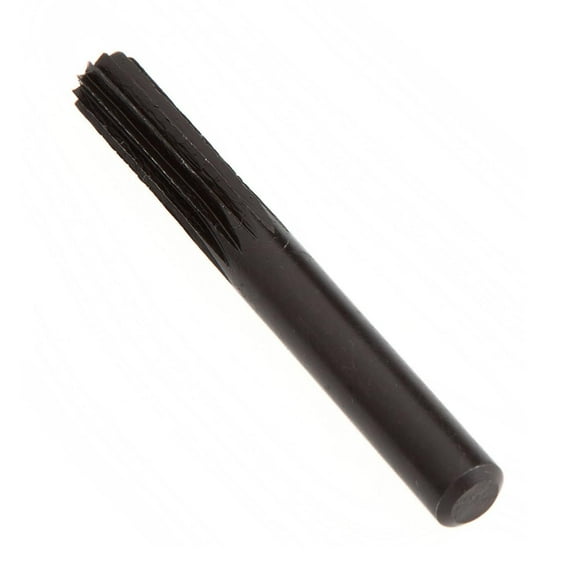 Forney Industries Rotary File, 1 in x 1/4 in x 1/4 in Cylindrical with Flat Top