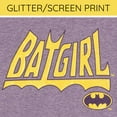 thumbnail image 4 of DC Comics Justice League Batgirl Ringer T-Shirt Logo Toddler to Big Kid, 4 of 5
