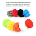 thumbnail image 4 of 14 Pieces/Set Buffing Pads Vehicle Sponge 14-in-1 Car Self-adhesive Polisher Reusable Washable Polishing Sanding Disc Kit Accessory, 4 of 6