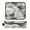 Ink Wash Style Roses, variant on Hair Tool Organizer Bag with Heat Resistant Mat Removable Travel Storage Case for Hot Air Brushes Curling Irons Fantasy Luminous Flowers