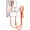 Cosmic Orange, variant on Phone Case for Samsung Galaxy S26 Ultra Transparent Magnetic Lanyard Shockproof Hybrid Clear Grip Durable Camera Protection TPU Anti-Slip Design Cover Orange