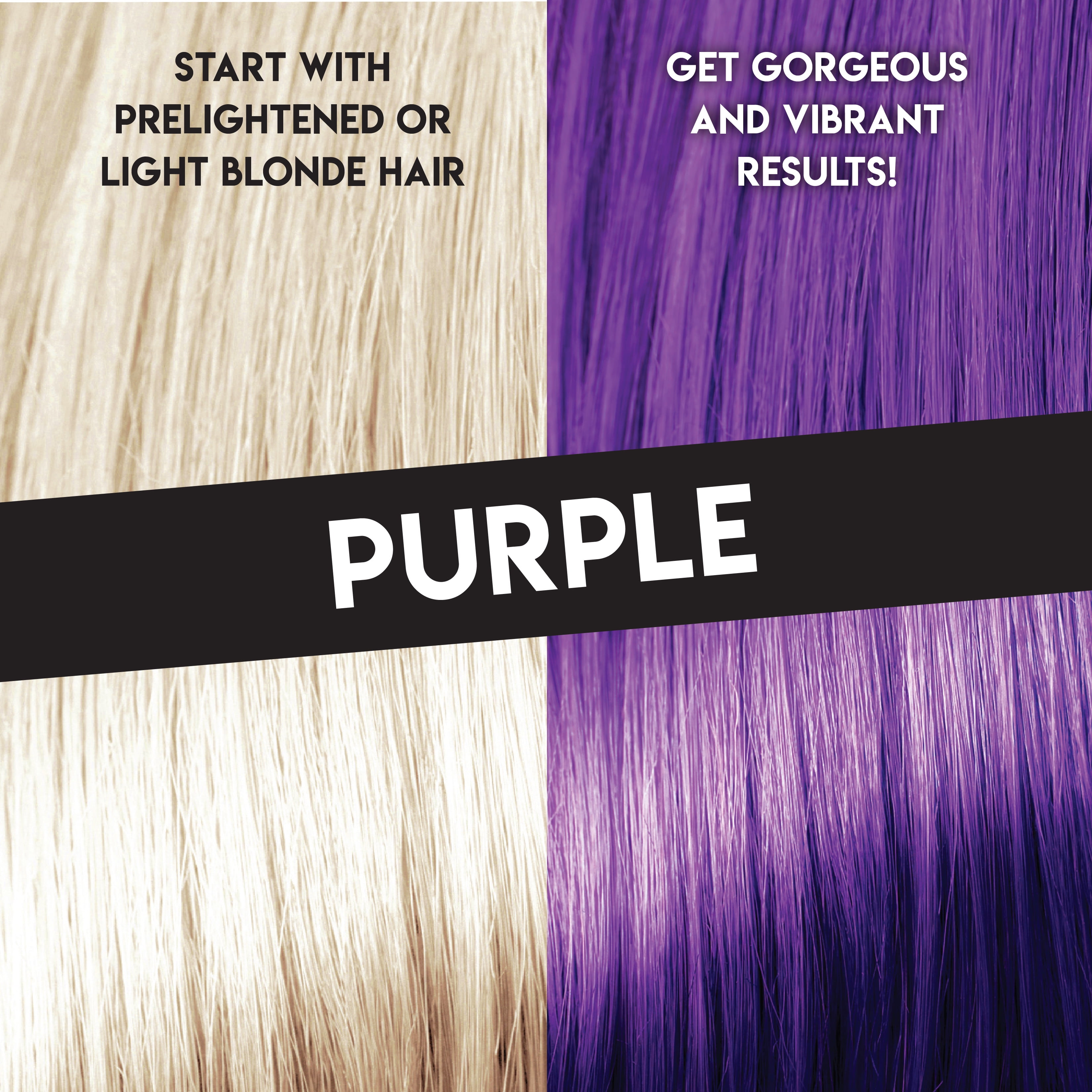 Color Lux Direct Vibes Purple 8 0z, for Adults and Teens