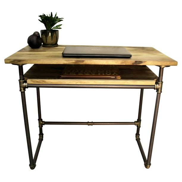 Furniture Pipeline Berkeley Industrial Writing Desk