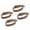 Design 16, variant on 4Pcs Outerwear Cuff Strap PU Coat Sleeve Extension Belt For Jackets Coat Windbreaker Clothing Repair